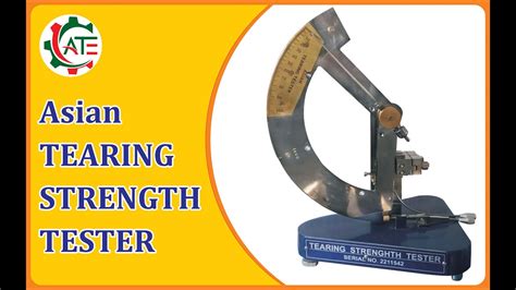 Tearing Resistance Testing importing|tensile strength vs tear test.